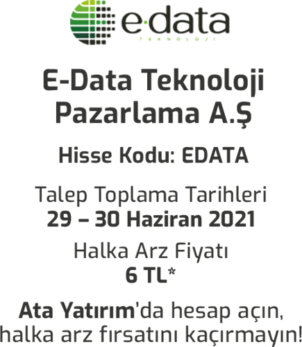 Edata Teknoloji halka arz oluyor